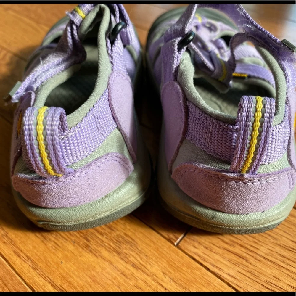 Keen Kids Purple and Gray Sandals